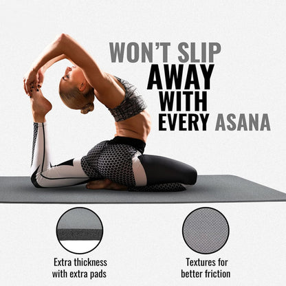 YOGA MAT - HIGHLY DENSE, TOUGH AND ANTI-SLIP