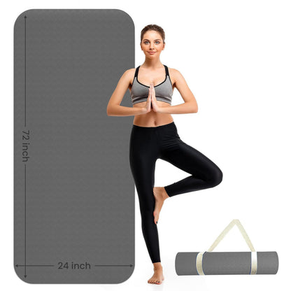 YOGA MAT - HIGHLY DENSE, TOUGH AND ANTI-SLIP