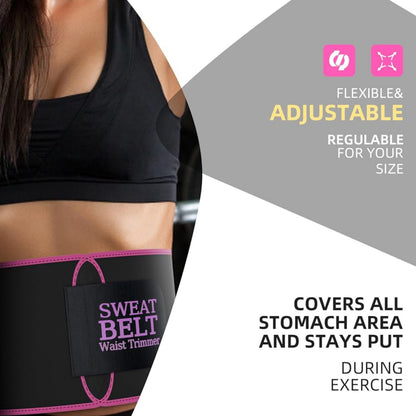 WAIST BELT FOR TUMMY EXERCISE WOMEN | MEN ( Pack of 1, contains one belt )