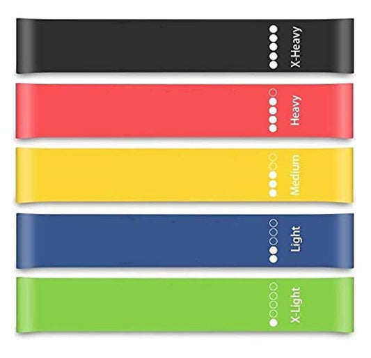 BULL FITZ RESISTANCE LOOP BANDS | STRECTH BAND FOR WORKOUT | HIPS, ARMS, LEGS, BACK WORKOUT | MULTICOLOR ELASTIC BAND FOR WORKOUT